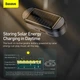 Портативный автомобильный MP3-плеер Baseus Solar (FM/AUX-out) c солнечной батареей и аккумулятором 700 mAh (Bluetooth 5.0 / U-disk / TF-card) - изображение 8