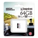 Карта пам'яті microSDXC Kingston Endurance 64 ГБ Class 10 UHS-I U1 V10 A1 до 95 МБ/с - зображення 2