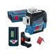Нивелир лазерный Bosch GLL 3-80 C+LR7+BM1, 12В, L-Boxx, 24м/120м, ±0,2 мм/м, IP 54 (0.601.063.R05) - изображение 2