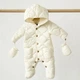 Стеганный комбинезон MagBaby"Stitch", молочный 62см (0-3мес) - изображение 1