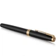 Ручка пір’яна Parker SONNET 17 Black Lacquer GT FP F (86015) - зображення 3