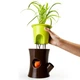 Умный вазон Qualy Log & Squirrel Tree Pot brown-green QL10075 - изображение 7