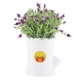 Умный вазон Qualy Log & Squirrel Tree Pot white-yellow QL10075 - изображение 2