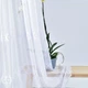Тюль батист с вышивкой Голубина V-beyaz м.п. - изображение 7