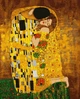 Картина за номерами Artissimo Густав Клімт Поцілунок PNX7540 50х60см розпис за номерами набір, фарби, пензлі та полотно - зображення 1