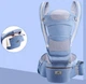 Хіпсіт, Ерго-рюкзак, кенгуру перенесення Baby Carrier 6 в 1 Голубий (n-891) - зображення 8