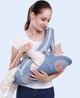 Хіпсіт, Ерго-рюкзак, кенгуру перенесення Baby Carrier 6 в 1 Голубий (n-891) - зображення 9