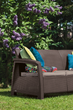 Софа Allibert Corfu Love Seat Max Коричнева (8711245158297) - зображення 4