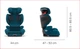 Автокресло Recaro Mako Elite 2 Prime Frozen Blue гр.2-3 3-12 лет 0089042340050 - изображение 5