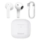 Беспроводные Bluetooth наушники BASEUS True Wireless Earphones Bowie E3 IP64 |BT5.0, 35/300mAh, 5H, Location, OTA| White (NGTW080002) - изображение 3