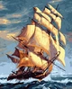 Картина по номерам корабль На всех парусах 40 х 50 см MELR-5405 производство Украина - изображение 1