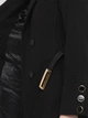 Демісезонне однобортне пальто Miss Selfridge EI1534 S (49609S) Чорний - зображення 4