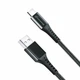 Дата кабель USB 2.0 AM to USB-C 1.2m Black Grand-X (FC-12B) - зображення 2