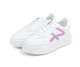 Кроссовки Fashion 568 біло-бузкові (35-40) Белый 38 - изображение 4