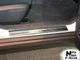 Накладки на пороги Nissan X-Trail III (T32) 2014- premium NataNiko P-NI26 - изображение 1