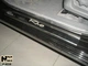 Накладки на пороги KIA Rio II 2005-2011 premium NataNiko P-KI10 - изображение 1
