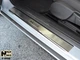 Накладки на пороги Opel Astra IV J Gtc 2011- premium NataNiko P-OP06 - изображение 1