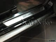 Накладки на пороги Mitsubishi Outlander I 2001-2006 premium NataNiko P-MI09 - изображение 1