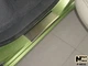Накладки на пороги Renault Scenic II / Grand Scenic II 2003-2009 premium NataNiko P-RE22 - изображение 2