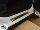 Накладки на пороги Peugeot 2008 2013- premium NataNiko P-PE26 - изображение 1