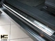 Накладки на пороги Renault Koleos 2008- premium NataNiko P-RE08 - изображение 1