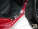 Накладки на пороги Honda Accord VIII 2008- premium NataNiko P-HO02 - изображение 2