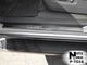 Накладки на пороги Toyota Land Cruiser 120 Prado 2002- premium без надписи NataNiko P-TO16 - изображение 1