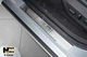 Накладки на пороги Chevrolet Malibu 2012 premium NataNiko P-CH16 - изображение 1