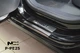 Накладки на пороги Peugeot 208 5D 2013- premium NataNiko P-PE25 - изображение 2