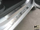 Накладки на пороги Volkswagen Polo V 4-5D 2009- premium NataNiko P-VW25 - изображение 1