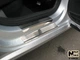 Накладки на пороги Volkswagen Polo V 4-5D 2009- premium NataNiko P-VW25 - изображение 2