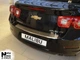 Накладка на бампер Chevrolet Malibu 2012- с загибом NataNiko Z-CH15 - изображение 1