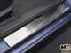Накладки на пороги Hyundai i30 II 2013- premium NataNiko P-HY18 - изображение 1