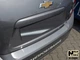 Накладка на бампер Chevrolet Aveo III 5D 2011- без загиба NataNiko B-CH05 - изображение 1