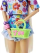 Кукла Barbie Extra Doll #12 in Floral Барби Экстра в цветочном образе (HDJ45) - изображение 4