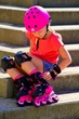 Розовые Ролики Rollerblade Microblade Black/Neon Pink 2023 36.5-40.5 - изображение 7