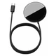 Беспроводное зарядное устройство Baseus Simple Mini Magnetic 15W 2A зарядка QI black (WXJK-F01) - изображение 7