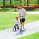 Беговел для самых маленьких Micro G-Bike Chopper Deluxe розовый GB0023 велобег от 1 года - изображение 9