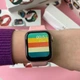 Розумні смарт годинник Smart watch 6 series 44мм М16 / Розумні годинник М16 Pink - зображення 1