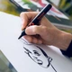 Маркер спиртовий Molotow Tagger Permanent (Чорний) 1-4 мм - зображення 3