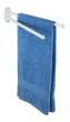 Рушникотримувач Wenko Basic 4,5 х 9,5 х 41 см, метал, білий - зображення 3