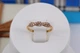 Кільце Xuping Jewelry косичка з каменів дитяче р 12 р золотисте - зображення 2