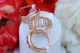 Кольцо Xuping Jewelry с родием чалма полоски и сеточка р 18 золотистое - изображение 2