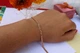 Браслет Xuping Jewelry нона 19 см 3.5 мм золотистий - зображення 3
