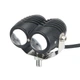 LED фара (с четкой световой границей) 40W (20W х 2, комбо луч) 2000 LM - изображение 4