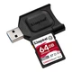 Карта памяти Kingston 64GB SDXC C10 UHS-II U3 R300/W260MB/s + MLP SD Reader (MLPR2/64GB) - изображение 2