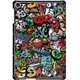 Чехол для планшета BeCover Smart Case Huawei MatePad T10s / T10s (2nd Gen) Graffiti (705940) - изображение 2