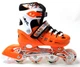 Ролики раздвижные Scale Sports с PU колесами. ORANGE. Размер 29-33 - изображение 3