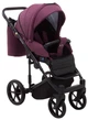 Коляска 2 в 1 Adamex Porto Light Tip TK-80 бордовый - изображение 7