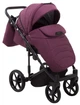 Коляска 2 в 1 Adamex Porto Light Tip TK-80 бордовый - изображение 6